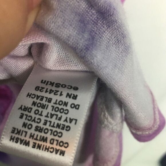 Boho Pink and Purple Tie Dye Body-Con Mini Dress - Picture 8 of 10